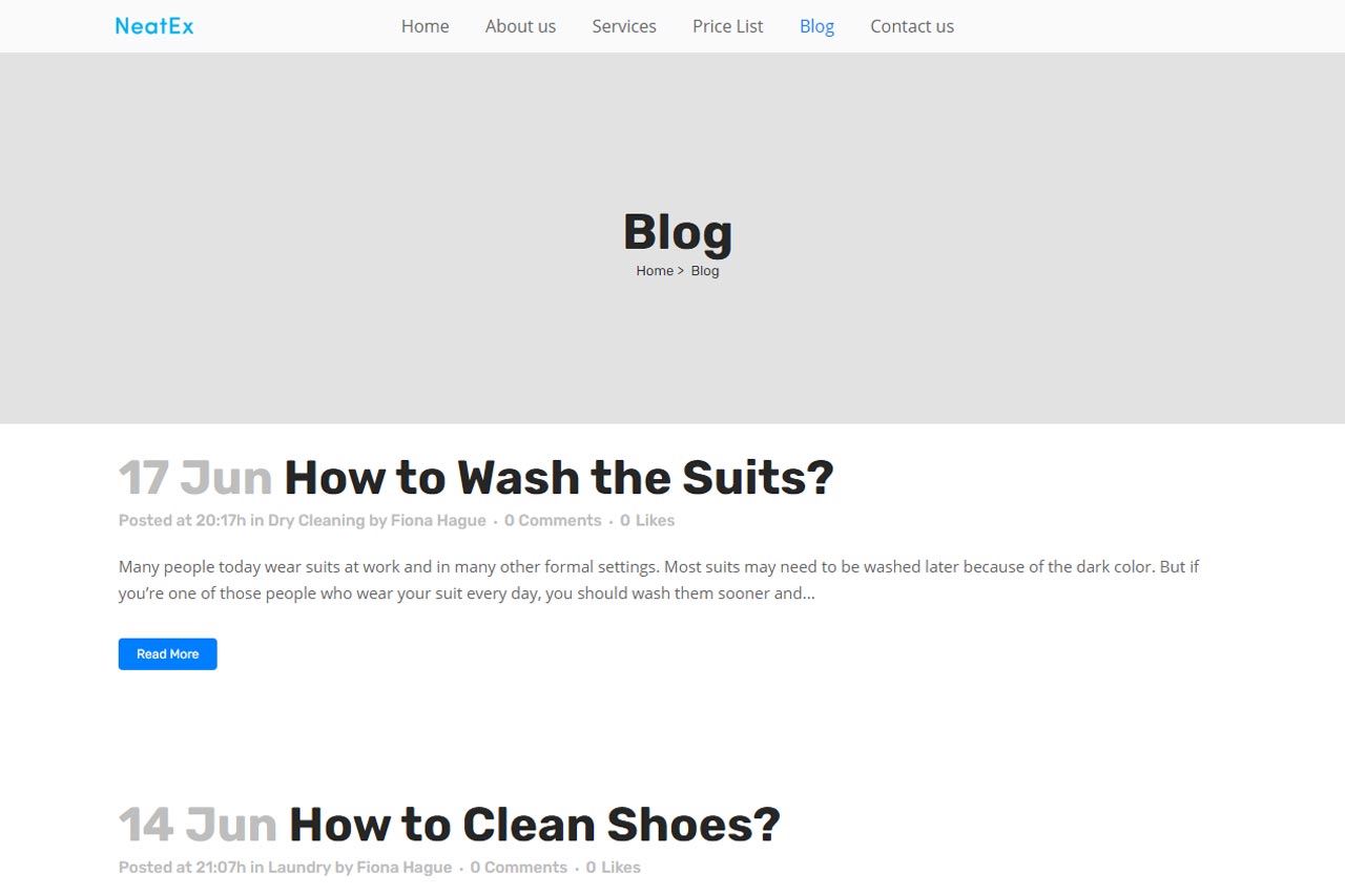 Blog: NeatEx