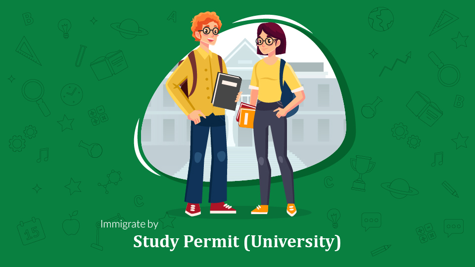 Motion Graphics: Timeline for University Study Permit